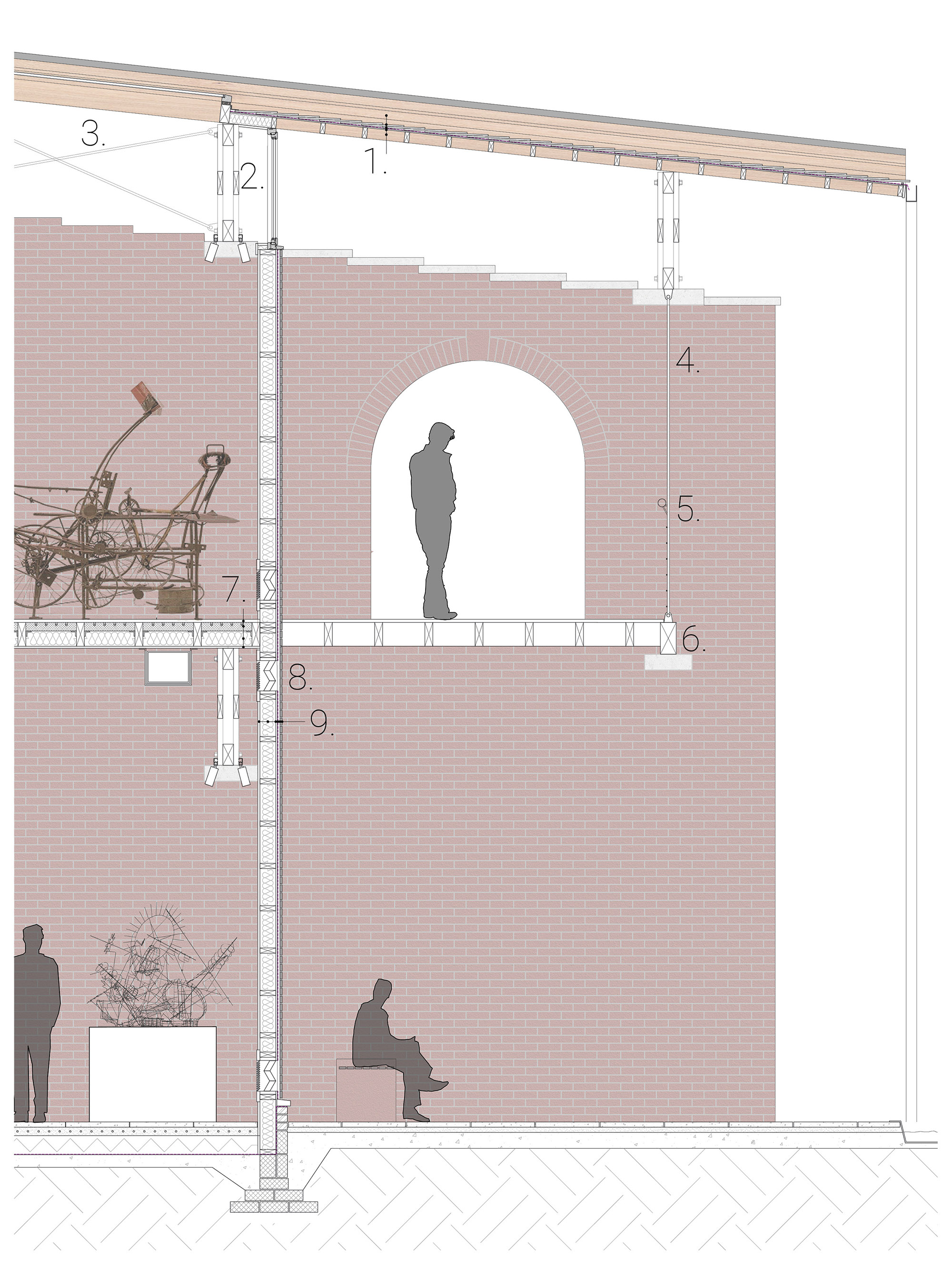 Large detail section