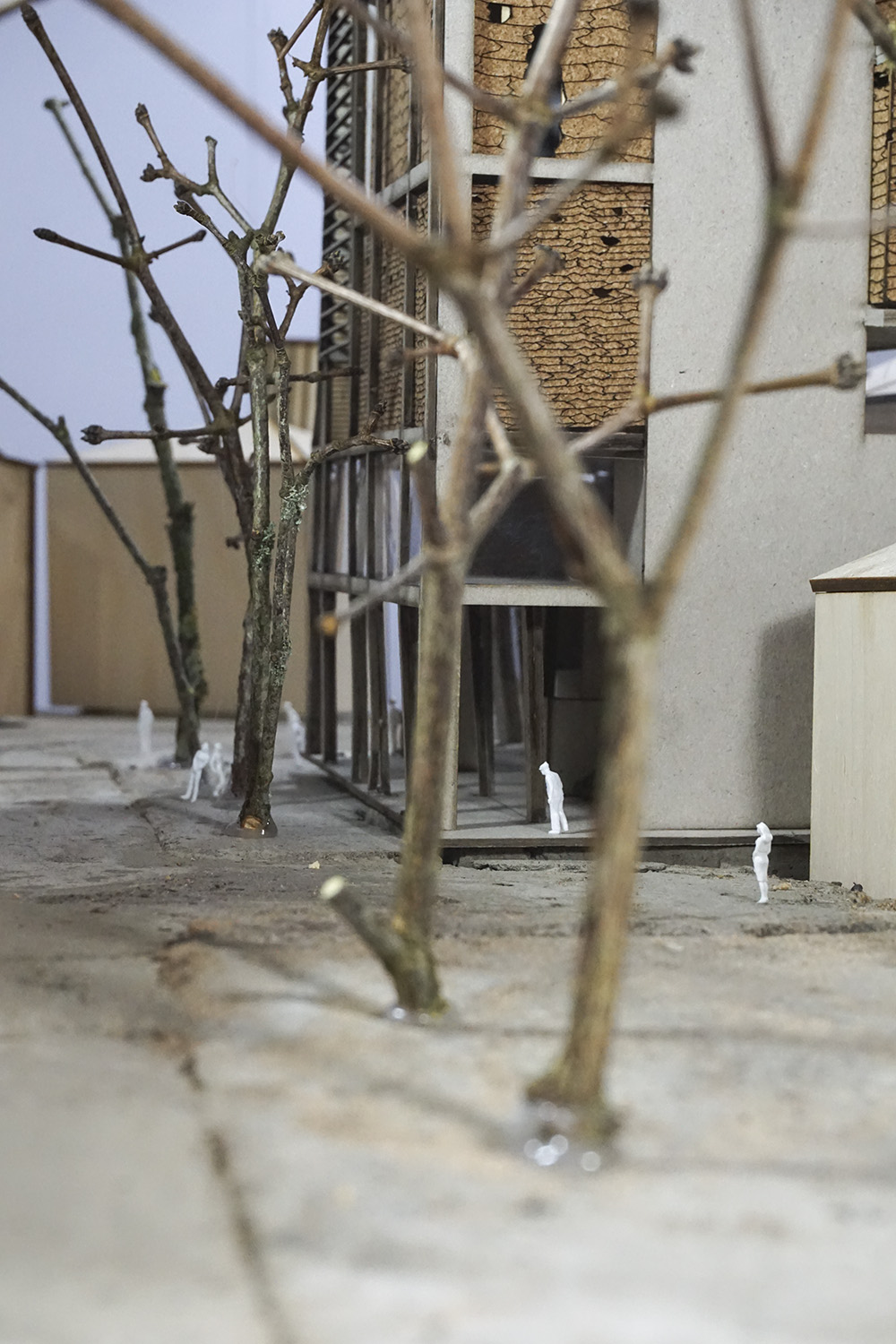 1:100 model photo, street view