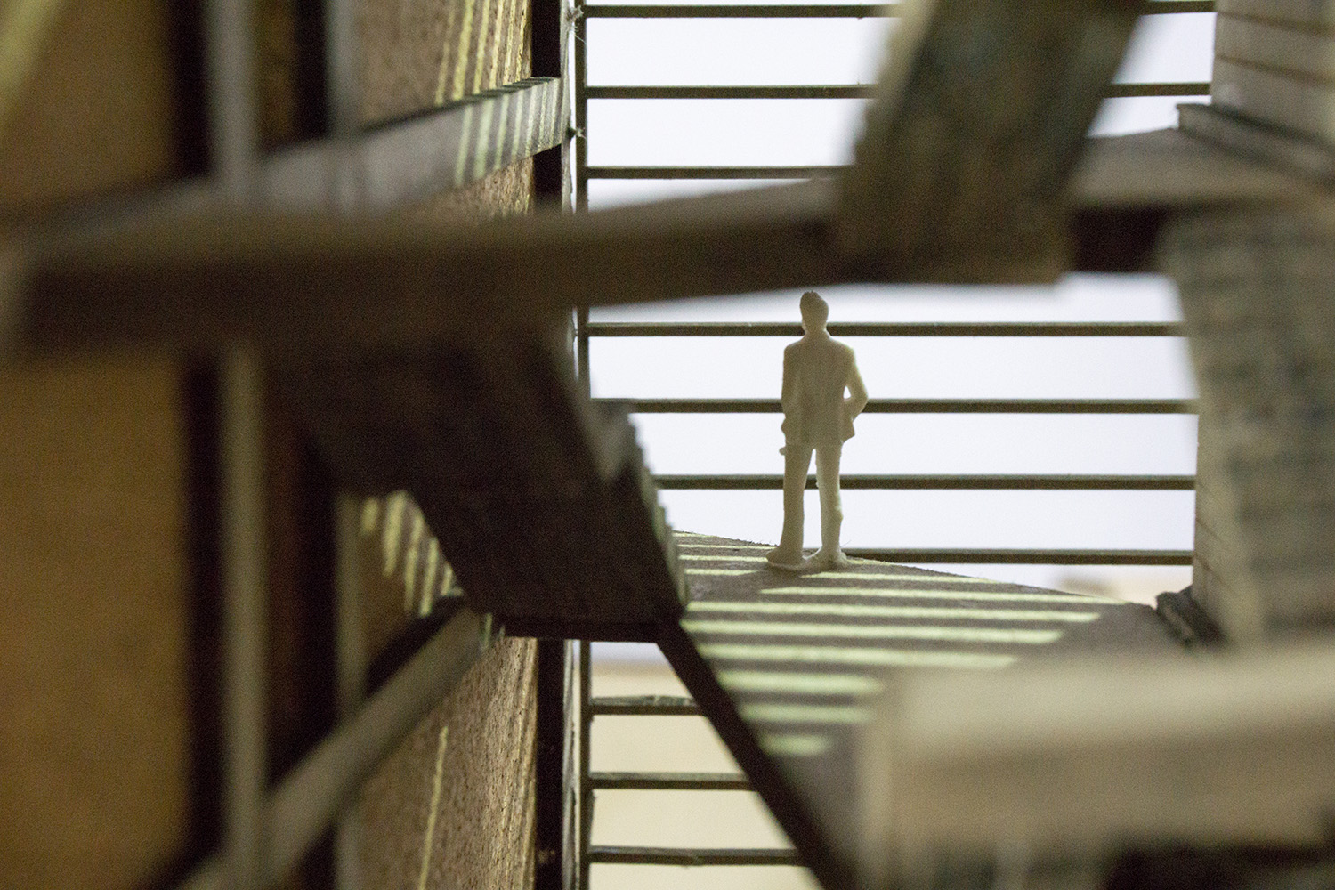 1:100 model photo, internal shot